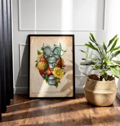 Adénome thyroïdien - Floral - Vintage-Codex Anatomicus Hot