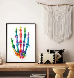 Anatomie de la main - Aquarelle-Codex Anatomicus Discount