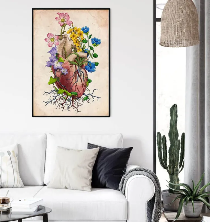 Anatomie du coeur floral I - Vieux papiers-Codex Anatomicus Outlet