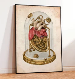 Coeur steampunk-Codex Anatomicus Hot