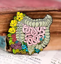 Estomac avec des fleurs - Pins-Codex Anatomicus Best