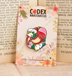 Estomac avec des fleurs - Pins-Codex Anatomicus Discount