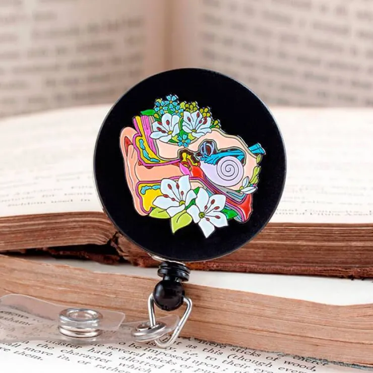 Oreille - Porte-badge rétractable-Codex Anatomicus New