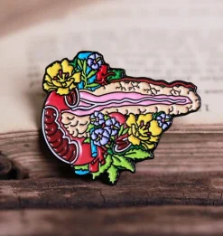 Pancréas avec fleurs - Pins-Codex Anatomicus Sale