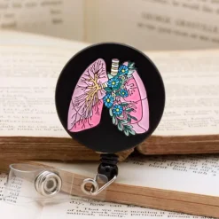 Poumons - Porte-badge rétractable-Codex Anatomicus