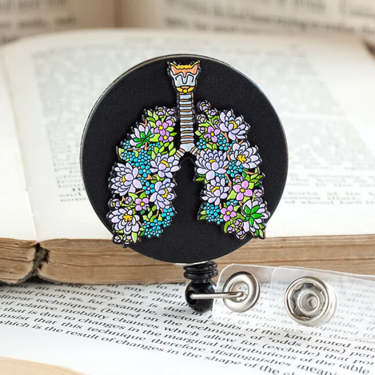 Poumons - Porte-badge rétractable-Codex Anatomicus New