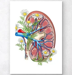 Rein avec fleurs - Blanc-Codex Anatomicus Clearance