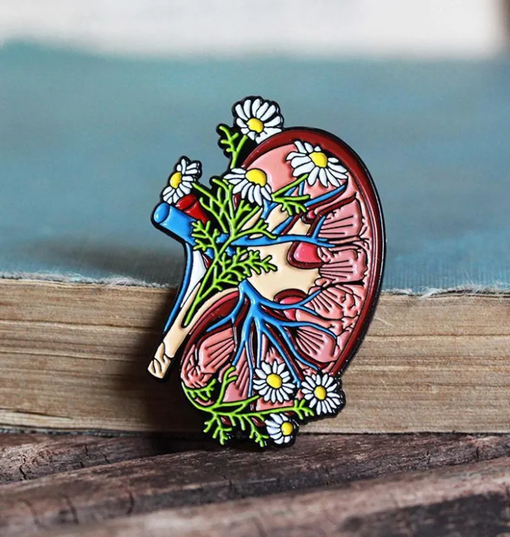 Rein avec fleurs - Pins-Codex Anatomicus Clearance