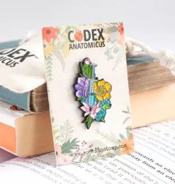 Seringue avec des fleurs - Pins-Codex Anatomicus Discount