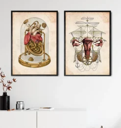 Steampunk utérus-Codex Anatomicus Hot