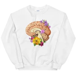 Sweat Unisex Cerveau II - Floral-Codex Anatomicus Online