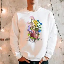Sweat Unisexe Cœur I - Floral-Codex Anatomicus Hot