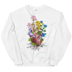Sweat Unisexe Cœur I - Floral-Codex Anatomicus Hot