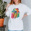 Sweat Unisexe Dents - Aquarelle-Codex Anatomicus Online