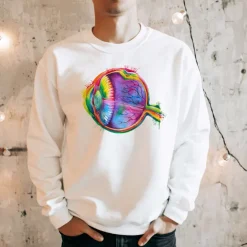 Sweat Unisexe des Yeux - Aquarelle-Codex Anatomicus Discount