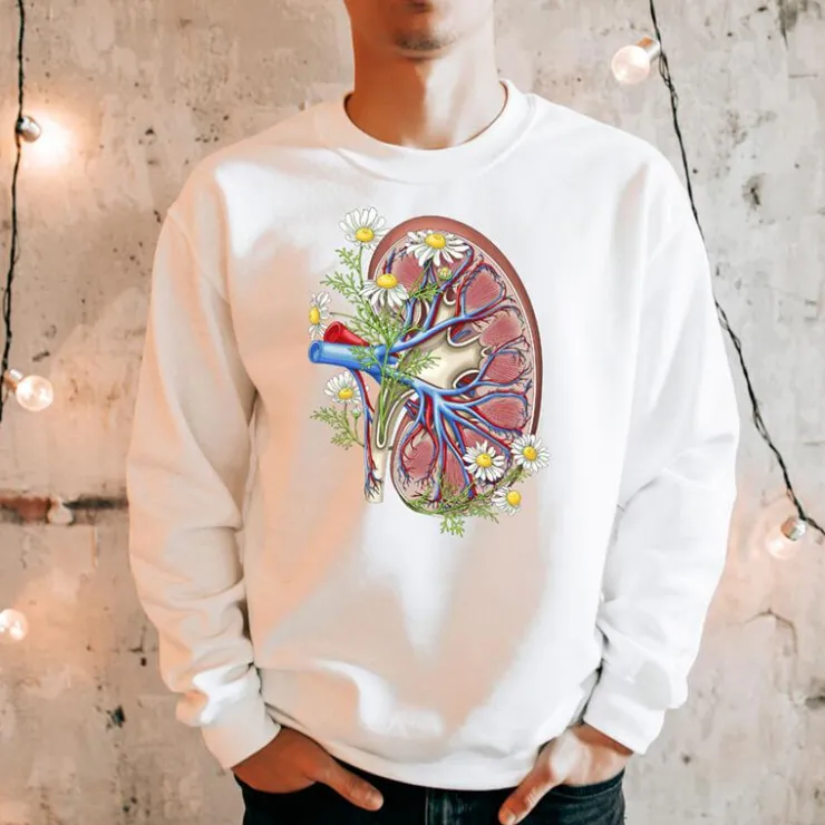 Sweat Unisexe Rein - Floral-Codex Anatomicus Clearance