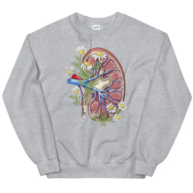 Sweat Unisexe Rein - Floral-Codex Anatomicus Clearance
