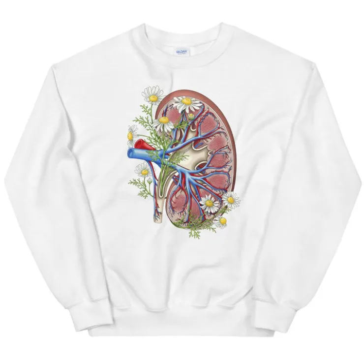 Sweat Unisexe Rein - Floral-Codex Anatomicus Clearance