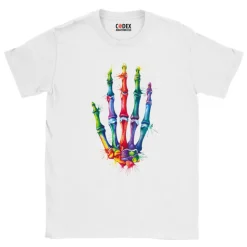 T-shirt Unisexe à la Main - Aquarelle-Codex Anatomicus Online