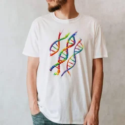 T-shirt Unisexe ADN - Aquarelle-Codex Anatomicus Outlet