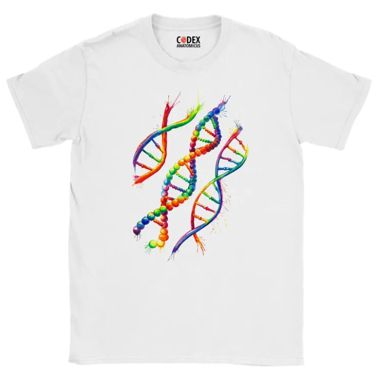 T-shirt Unisexe ADN - Aquarelle-Codex Anatomicus Outlet