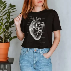T-shirt Unisexe Coeur III - Chalkboard-Codex Anatomicus Outlet
