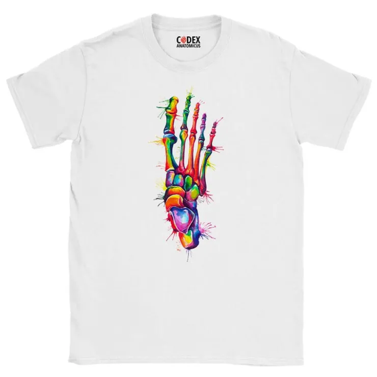 T-shirt Unisexe le Pied - Aquarelle-Codex Anatomicus New