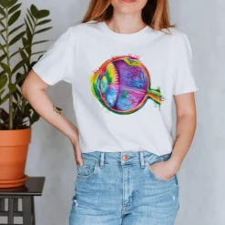 T-shirt Unisexe Oeil - Aquarelle-Codex Anatomicus Best