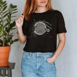 T-shirt Unisexe Oeil - Chalkboard-Codex Anatomicus Hot