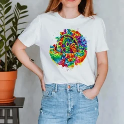 T-shirt Unisexe Virus - Aquarelle-Codex Anatomicus Outlet